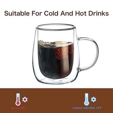 Gift-ready Wlasss espresso cup set for coffee lovers