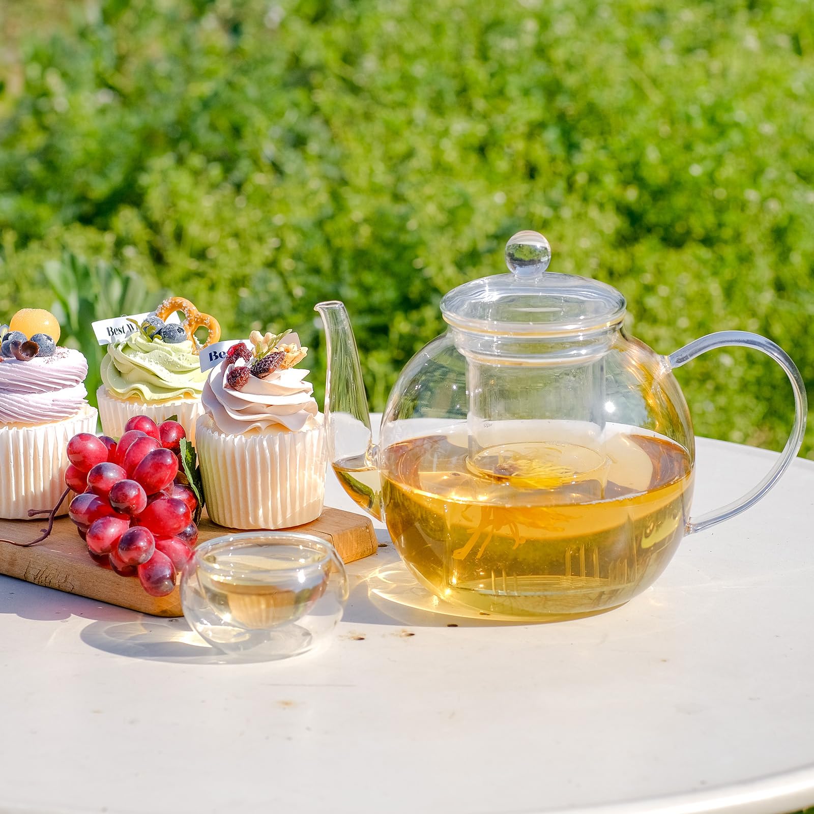 Wlasss gift tea set presentation ideal for tea lovers