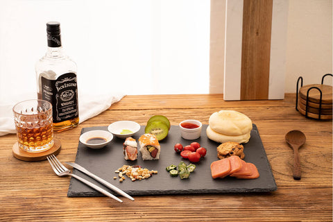 WLWNWFT gift-ready slate board set for housewarmings, weddings and holidays