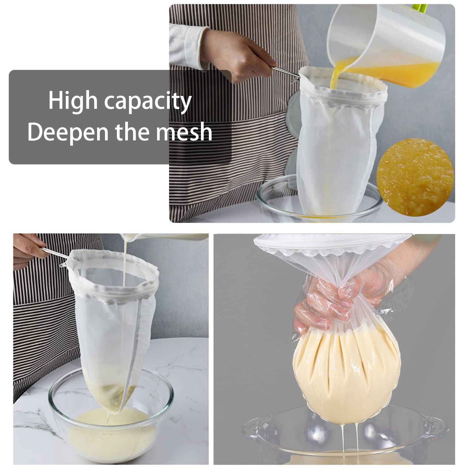 WMKGG Double-track seams prevent leaks and extend bag durability