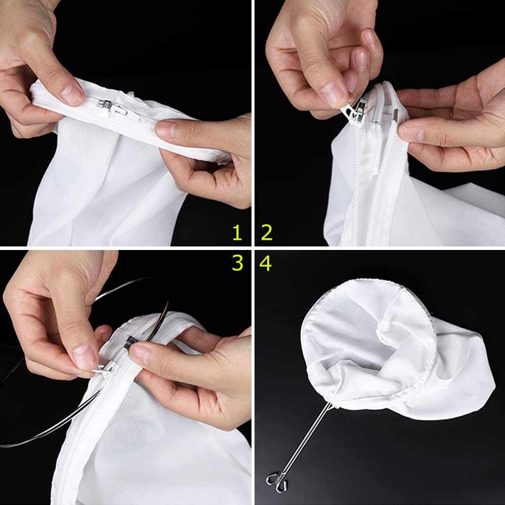 WMKGG Filter bags suit milk, coffee, juice, and nut milks