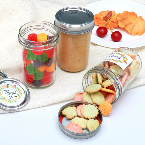 Woaiwo-q glass jars easy to clean and store.