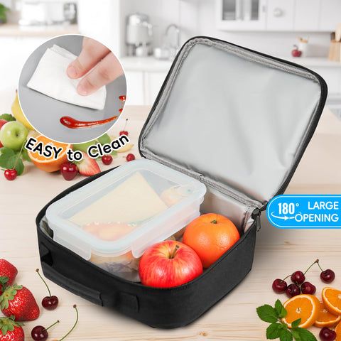 WOBAGMEN gamepad print lunch box adds playful style.