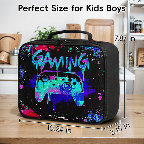 WOBAGMEN kid lunch bag compact for easy school packing.