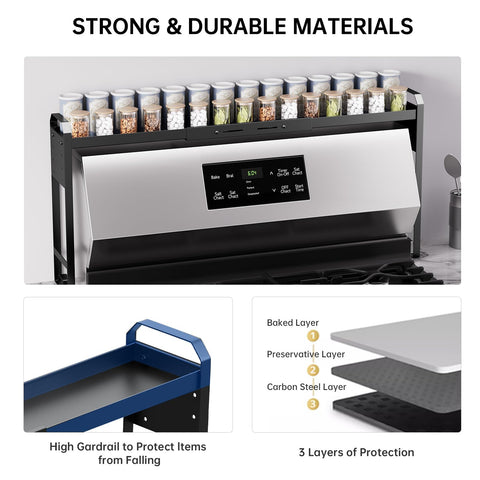 Over-sink utility shelf for small kitchen utensils