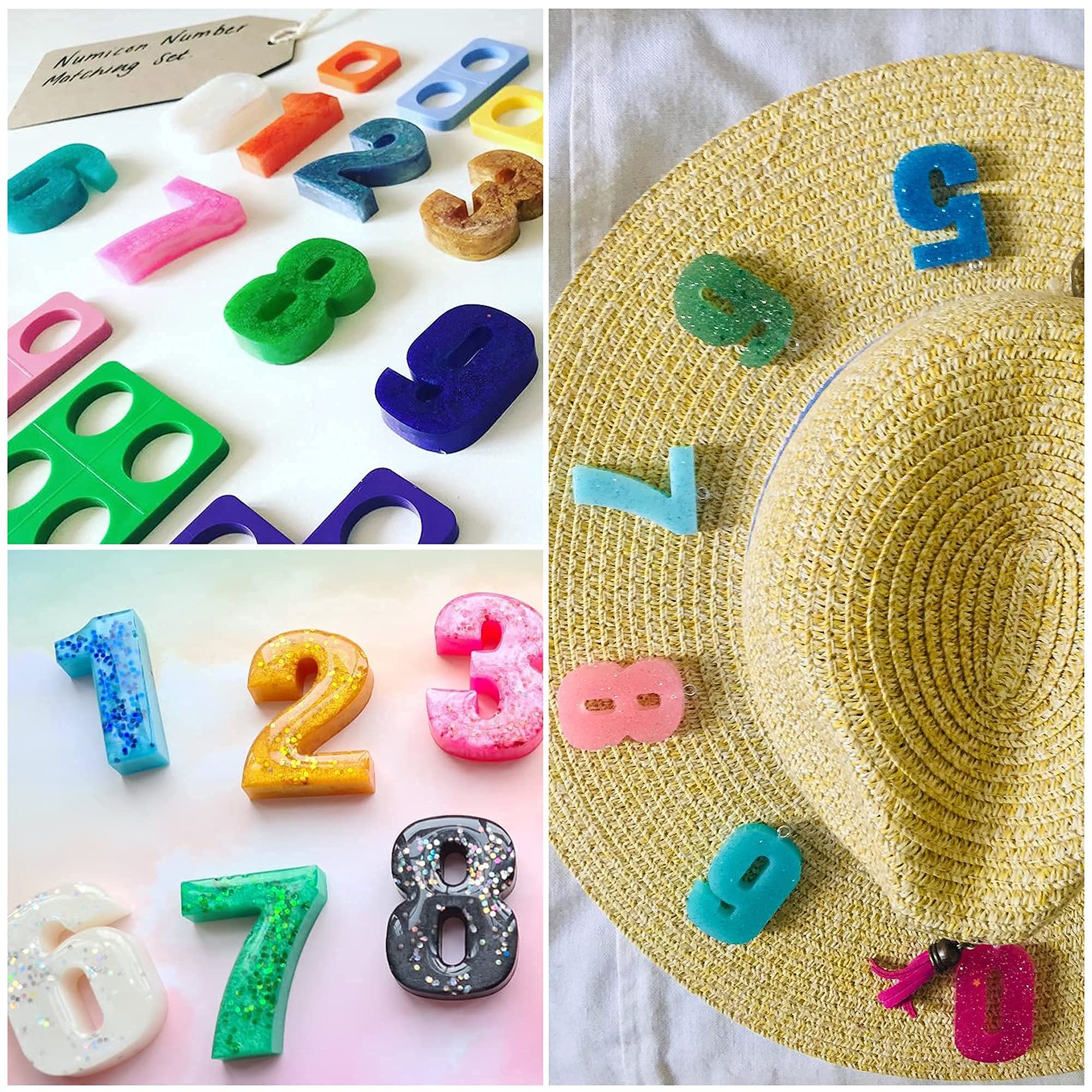 Wocuz kid-friendly craft mold for learning alphabet and numbers.