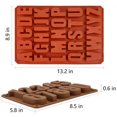 Wocuz number silicone mold digits perfect for counting games and treats.