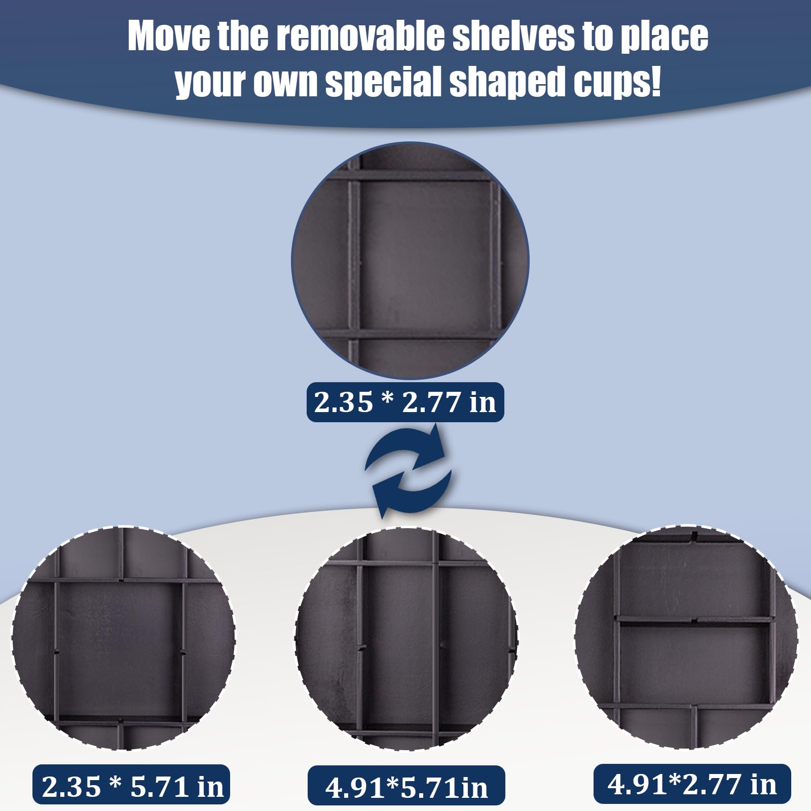 WodGod wall-mount brackets for secure installation