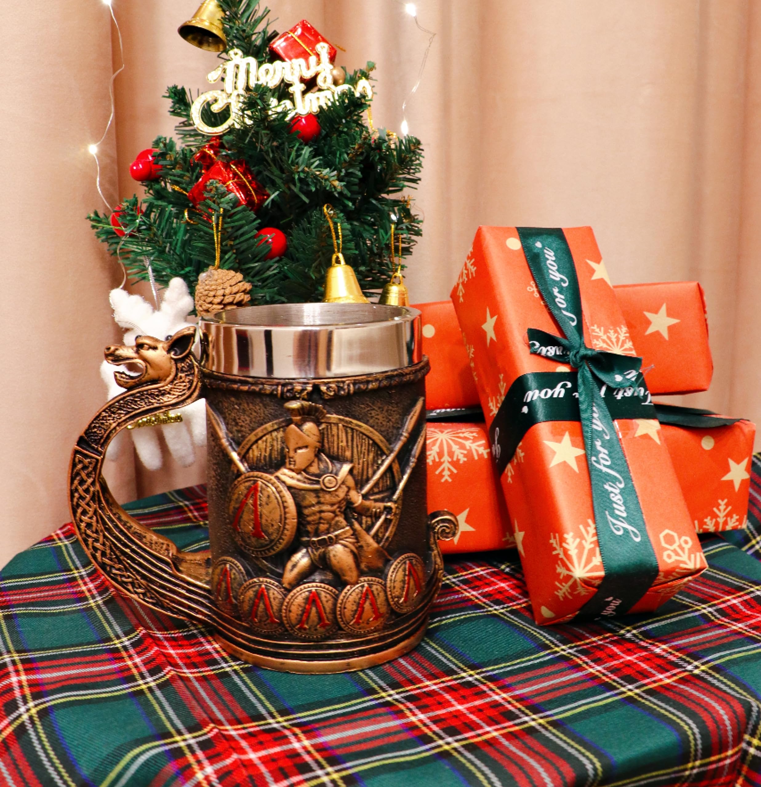 WOKHACH Spartan mug gift-ready packaging for gifting
