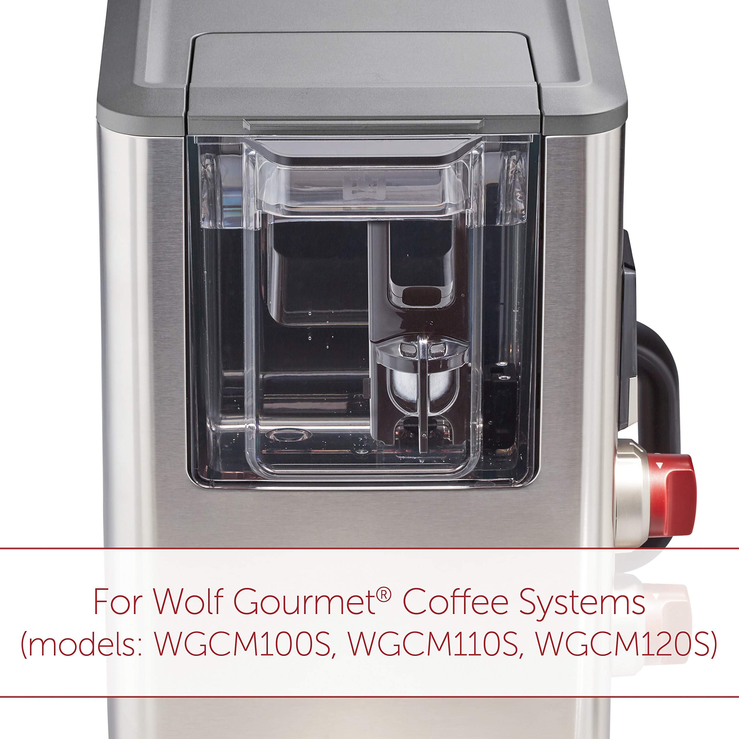 Wolf Gourmet water filter 6-pack back view shows packaging and value for home brewing.
