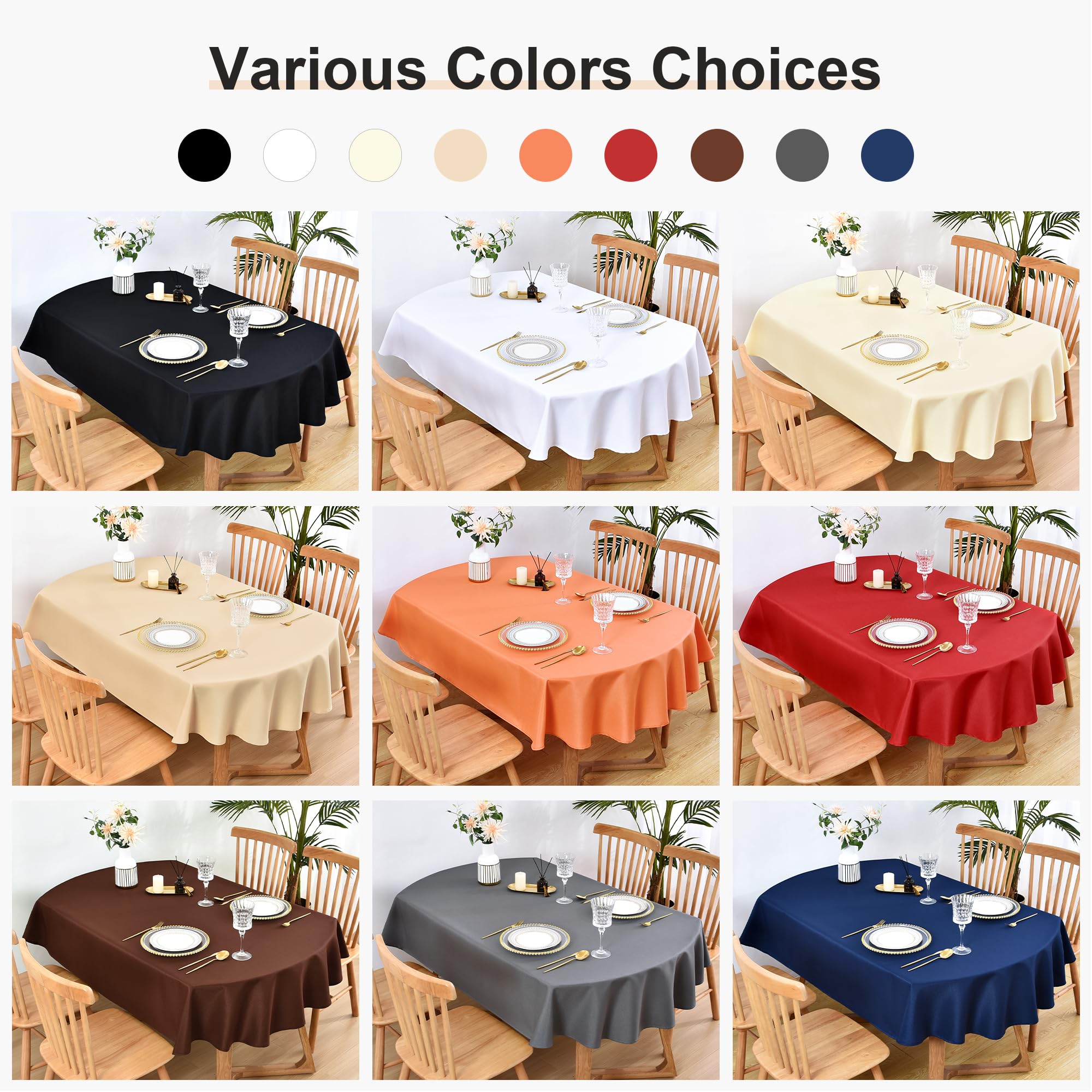 Wolkemer tablecloth fitting a variety of buffets and gatherings
