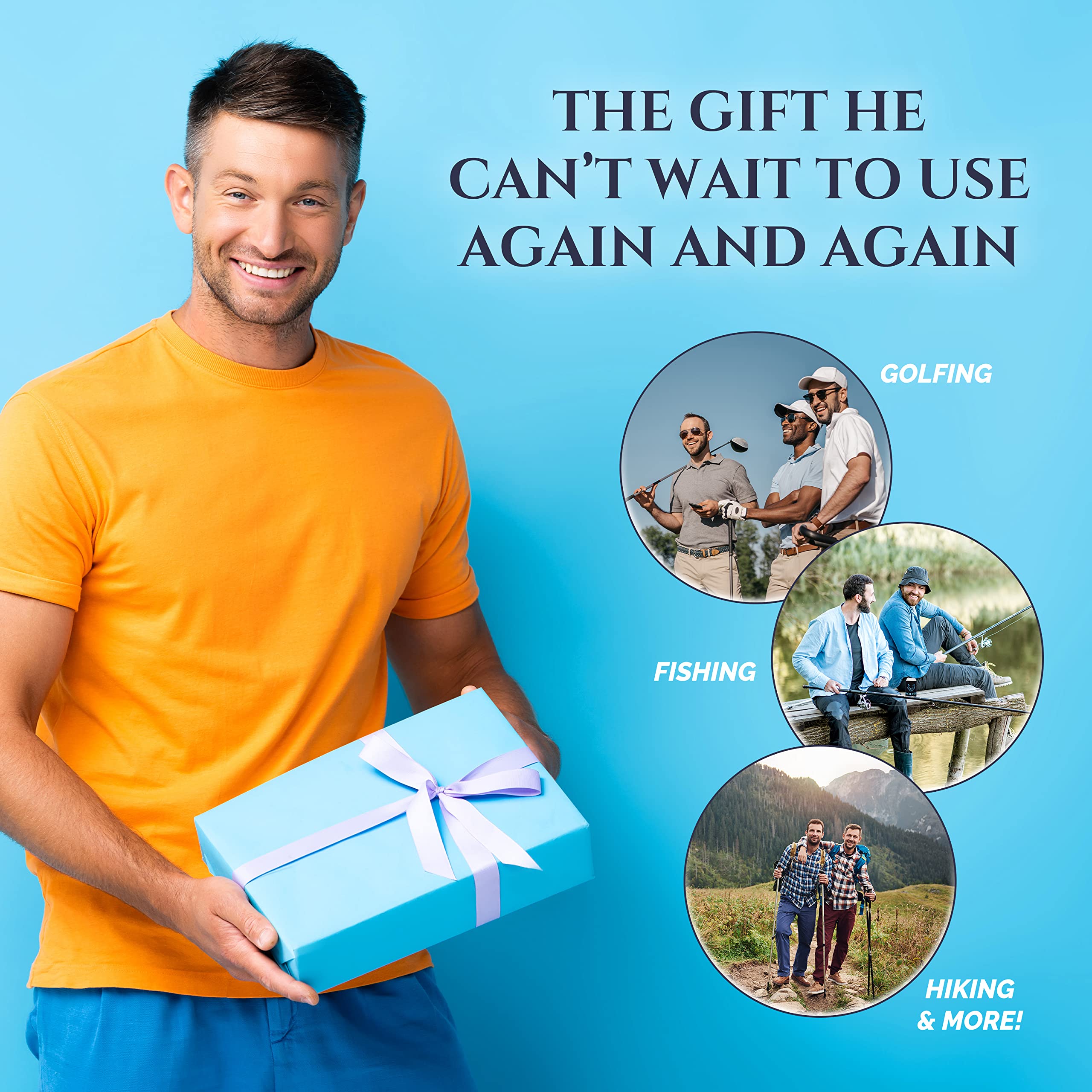 WOLVIO gift-ready packaging ideal for Father's Day gifting