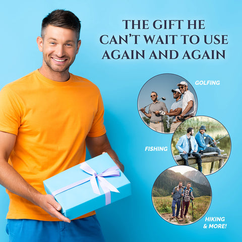 WOLVIO gift-ready packaging ideal for Father's Day gifting