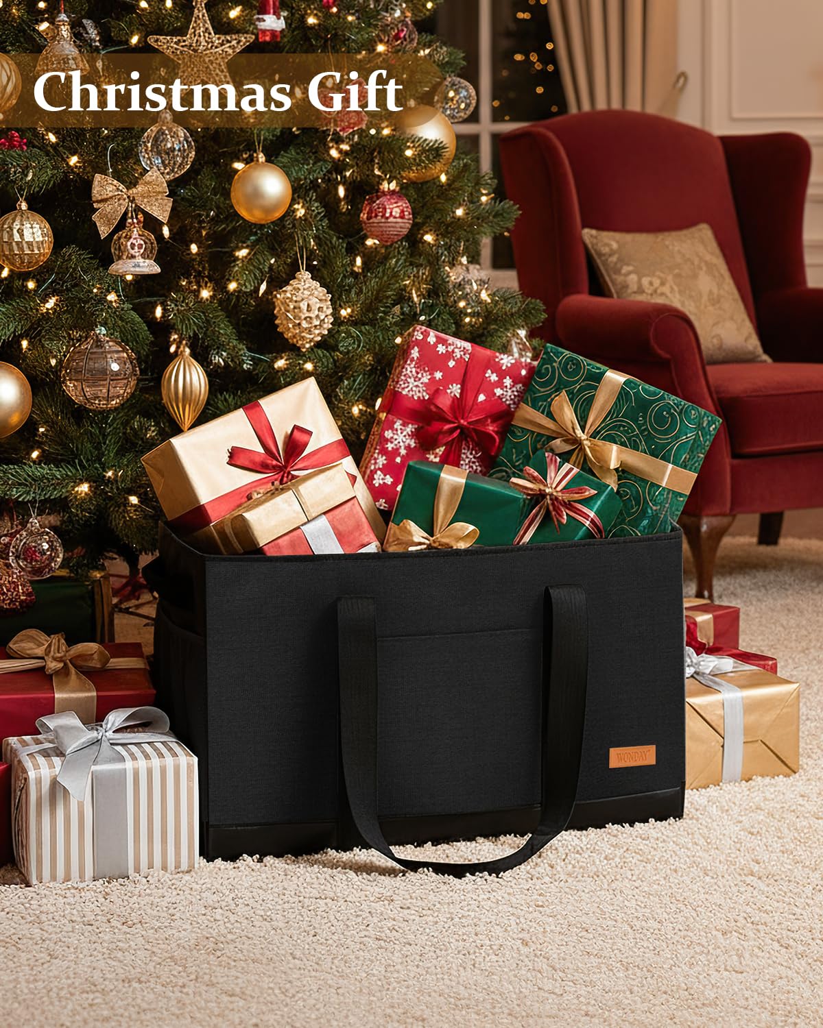 WONDAY versatile tote suits grocery shopping, picnics, beaches, and camping
