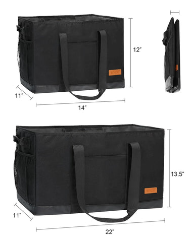 WONDAY tote outside mesh pocket holds water bottles for quick access