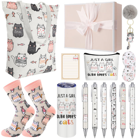 Wonderjune cat handbag canvas tote for everyday use with charming patterns.