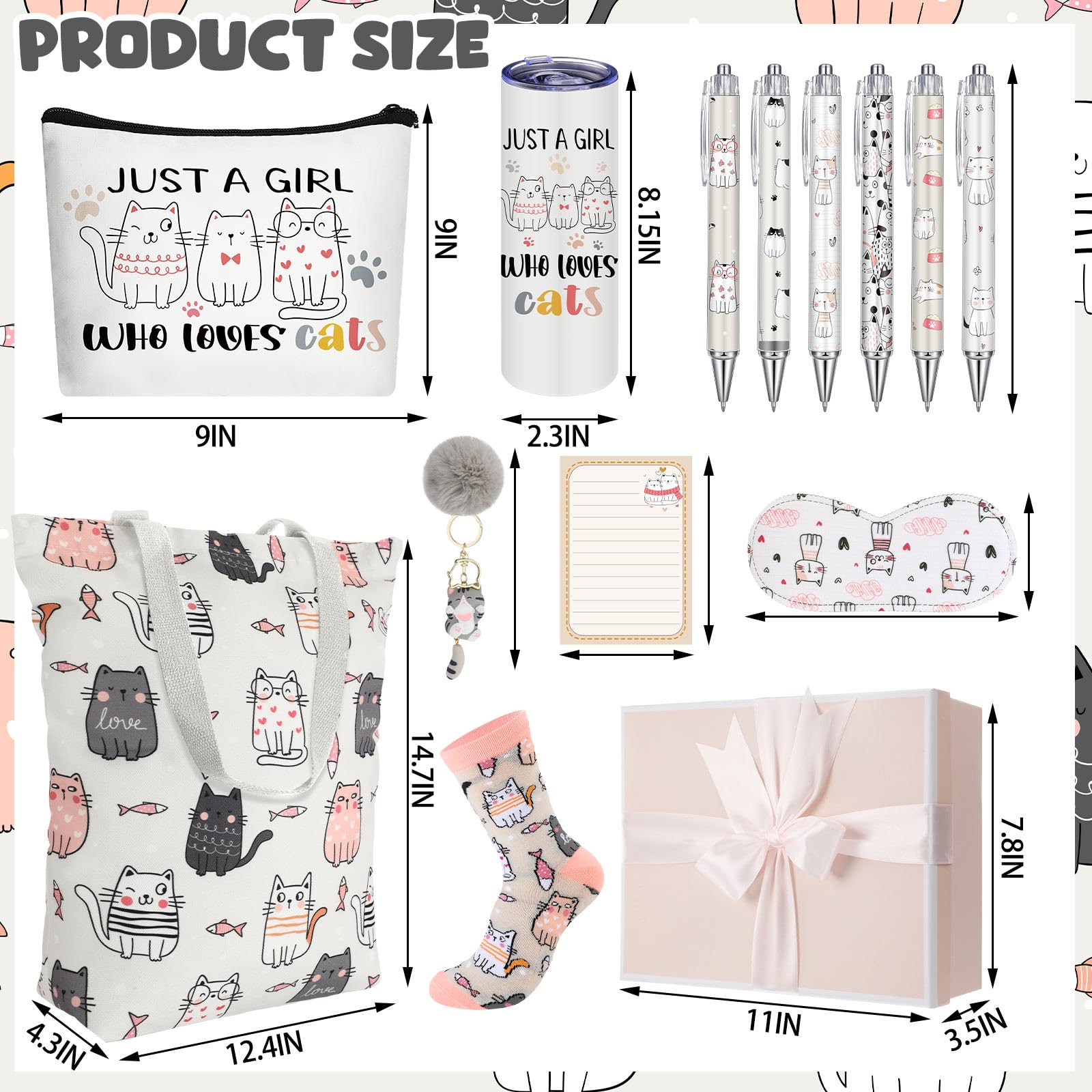 Wonderjune cat socks pack adds cozy, fun detail to outfits.