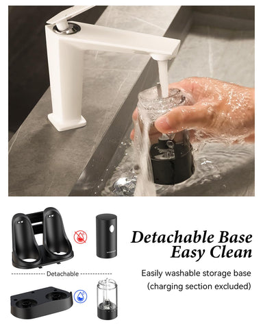 WonMake detachable base allows easy cleaning after cooking sessions