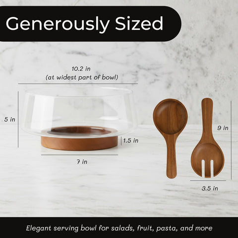 Wood & Whisk serving set on a table ready for hosting