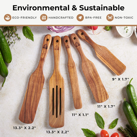 Easy maintenance: hand wash Woodenhouse utensils after cooking