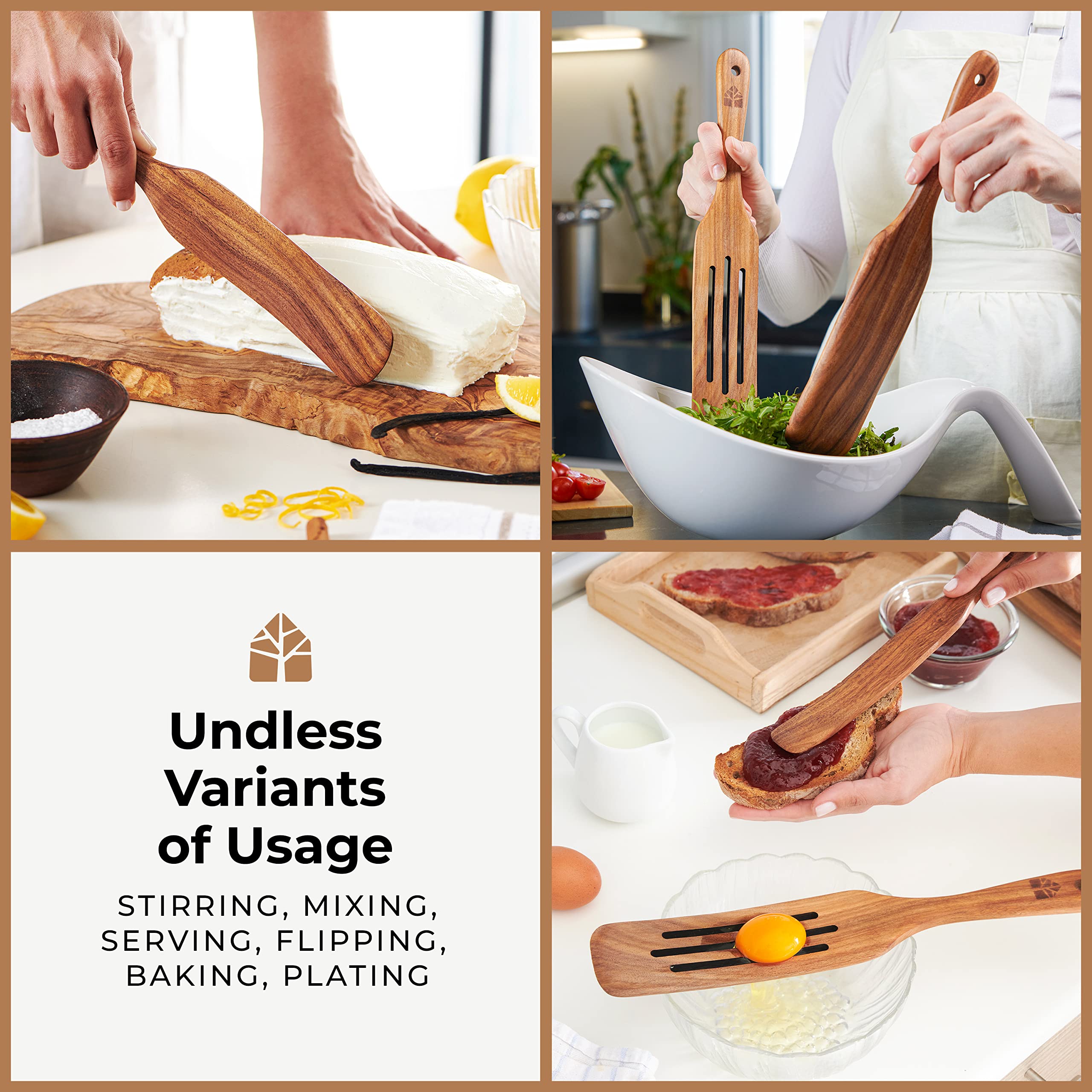Gift-ready Woodenhouse spurtle set for a thoughtful kitchen upgrade