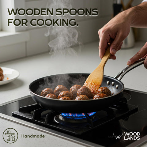 Woodlands USA eco-friendly kitchen tools for sustainable cooking and longevity.