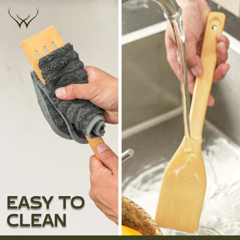 Woodlands USA 6-piece wooden set for modern kitchen aesthetics and practicality.