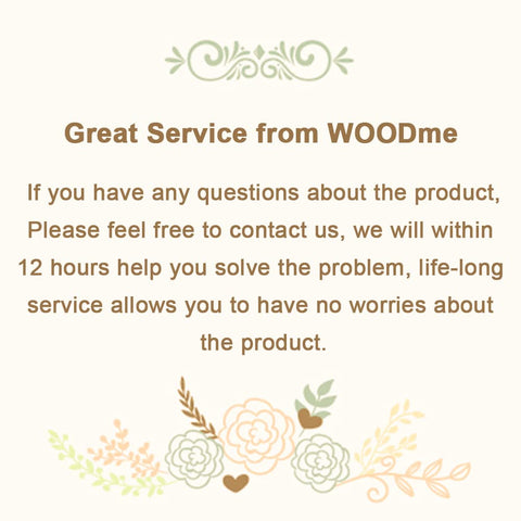 WOODme teak care guide showing hand wash and air dry steps