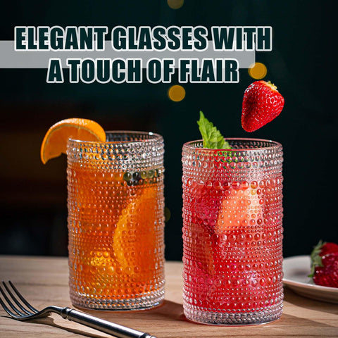 Wookgreat gift-worthy cocktail glasses for a stylish home bar.