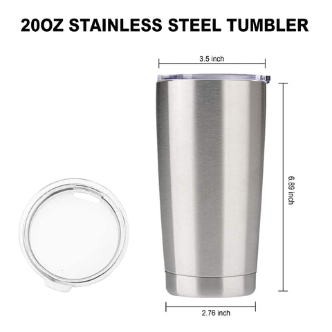 WOOKOO Dad Tumbler arrives in a gift-ready white box.