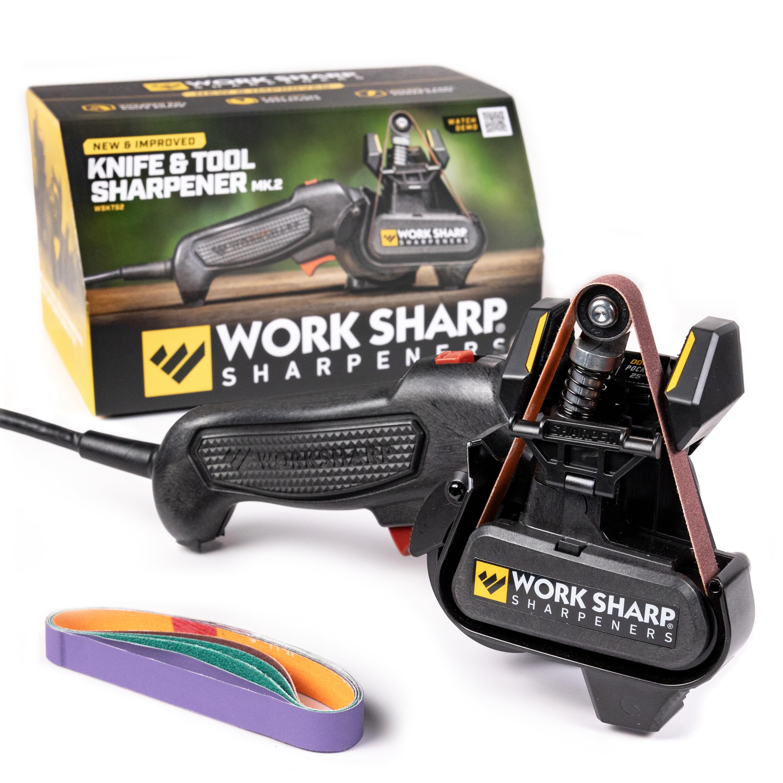 Work Sharp MK2 knife and tool sharpener delivering precise edges