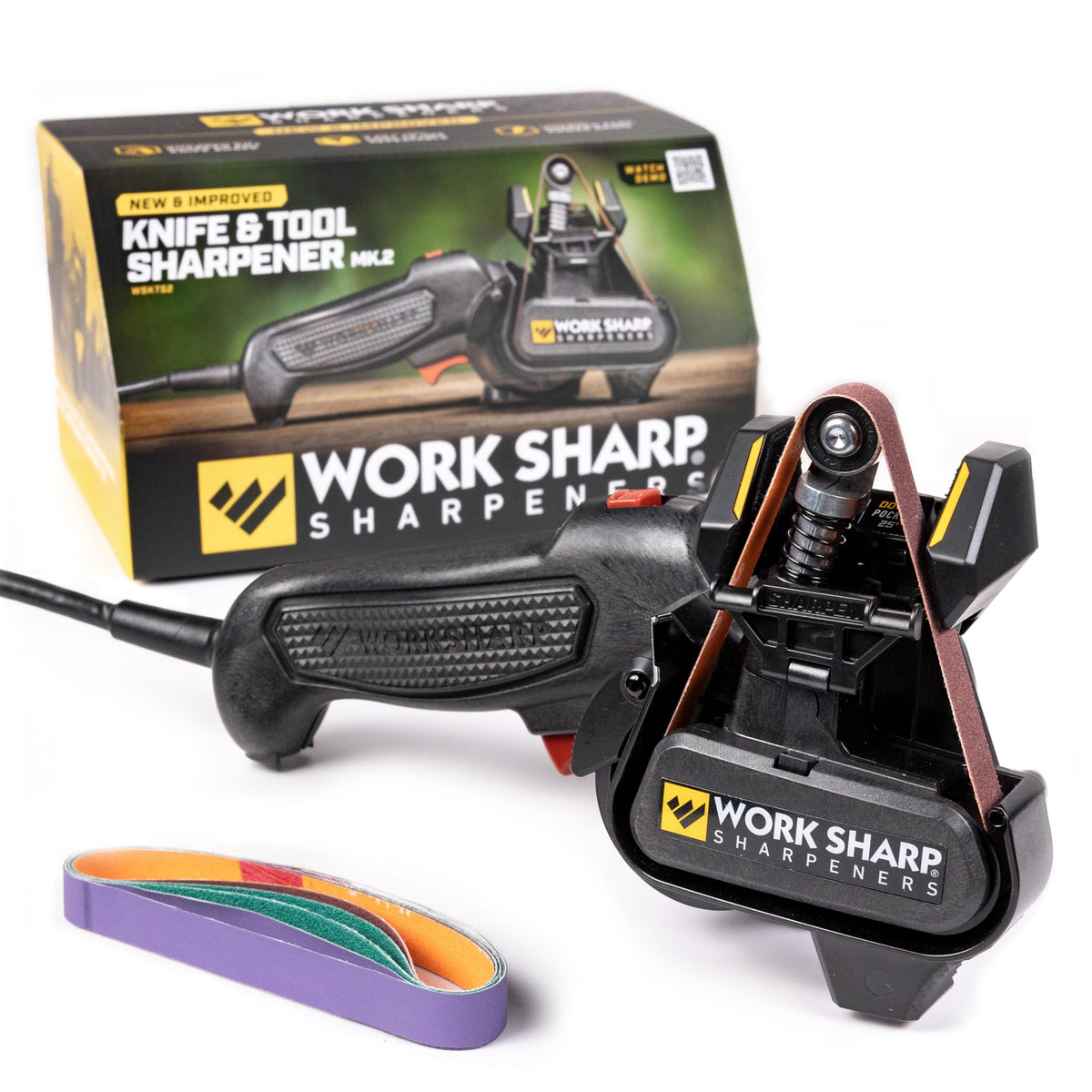Work Sharp MK2 knife and tool sharpener delivering precise edges