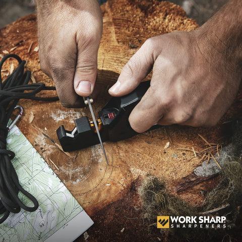 Work Sharp Pivot Pro diamond plate for axes and edge tools.