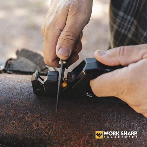 Work Sharp Pivot Pro removable scissor sharpener for quick blade refresh.
