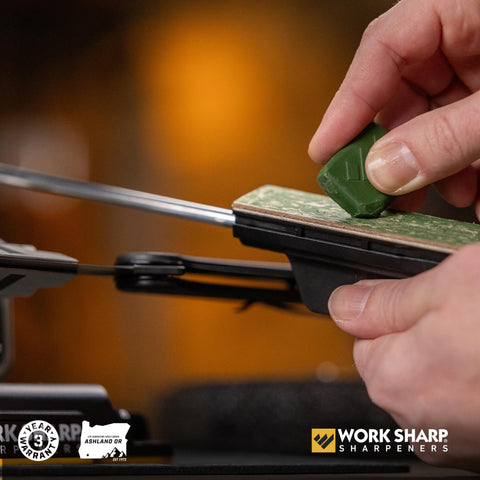 Work Sharp Oregon design and calibration ensures quality control.