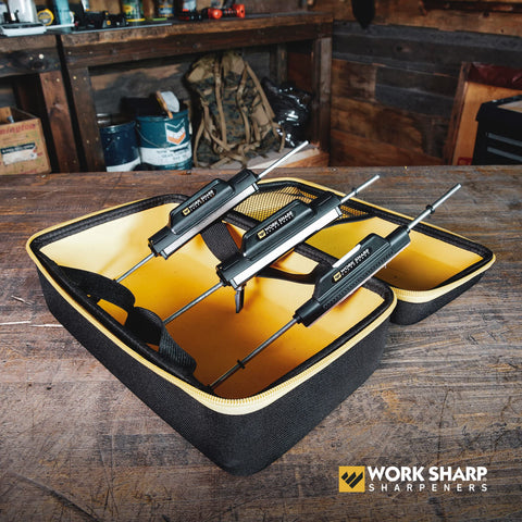 Work Sharp upgrade kit with 320 grit diamond stone for bevel shaping