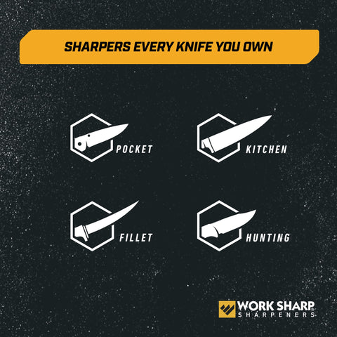 Work Sharp upgrade kit with 600 grit diamond stone for smooth progression