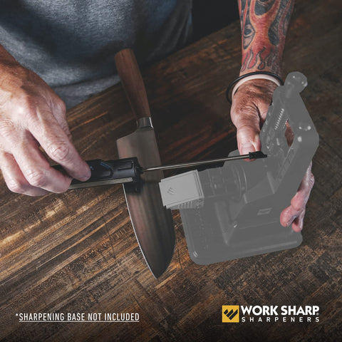 Work Sharp upgrade kit with 800 grit diamond stone for fine finishing