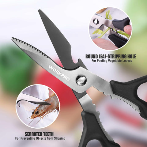 WORKPRO Protective sheath keeps blades safe during storage.