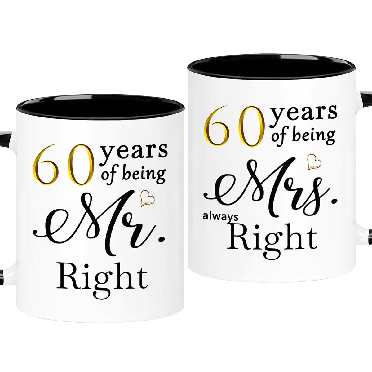 WOSIWULA 60th anniversary mug set packaging shown as a gift-ready presentation