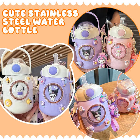 316 stainless steel construction and double-wall vacuum insulation keep drinks hot or cold.