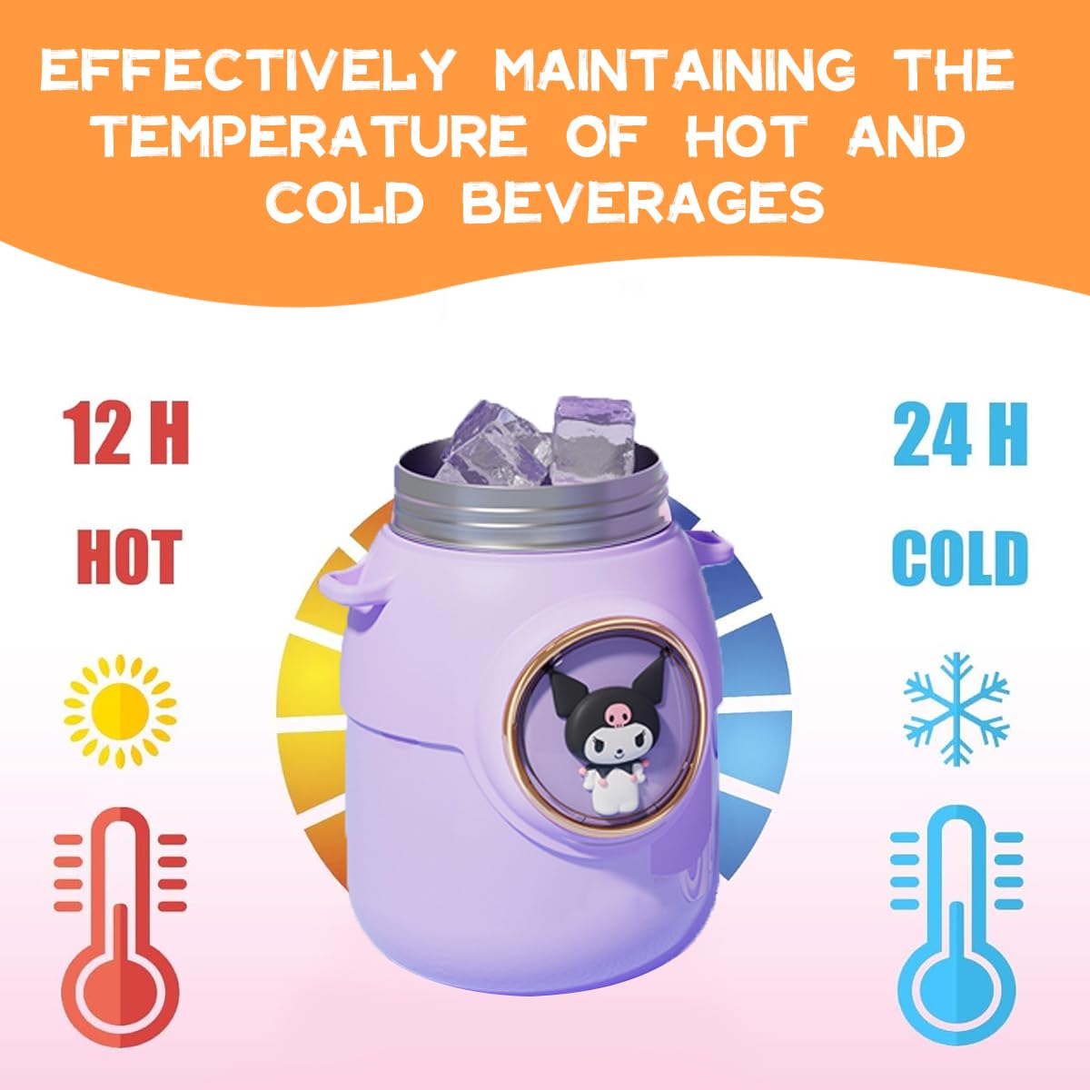 One-click straw lid by Woskailly enables quick sipping on demand.