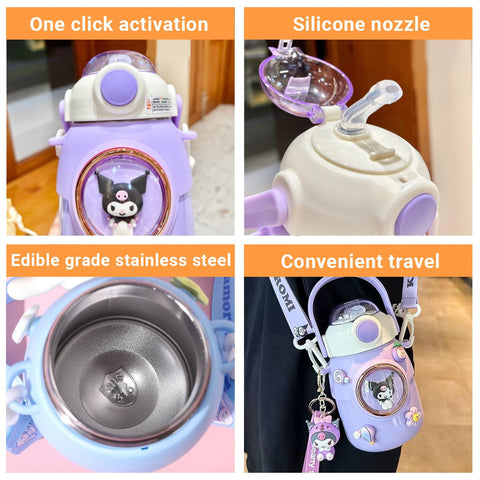 Portable design with strap offers hands-free carrying during commutes and outdoor adventures.