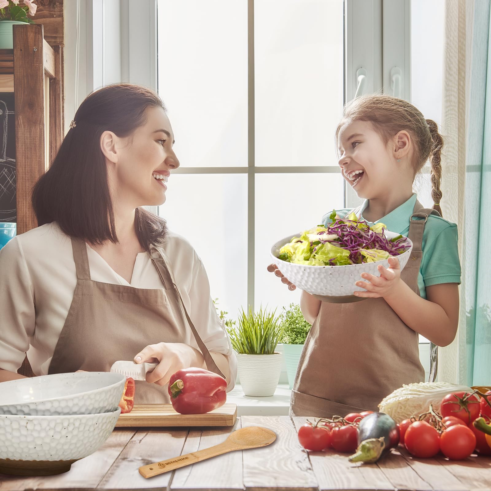 Wotalation durable bowl tolerates high heat for versatile kitchen tasks.