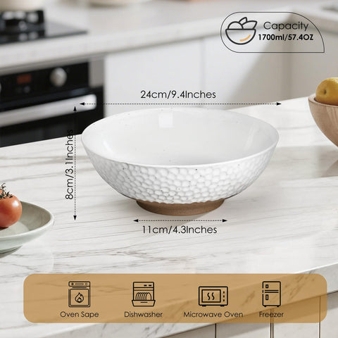 Wotalation oven-safe and dishwasher-safe bowl for easy weeknight meals.