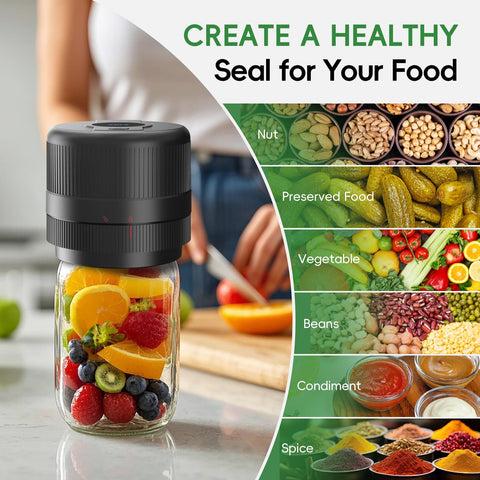 Wothfav Mason Jar Vacuum Sealer Gift-Ready design for thoughtful gifting