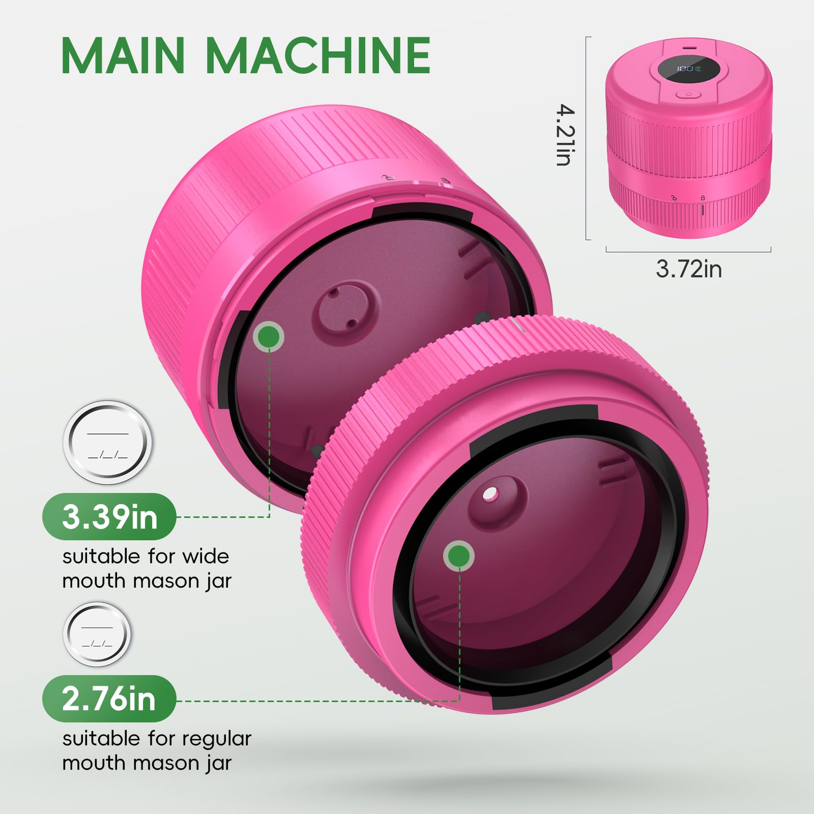 Wothfav portable vacuum pump highlights on-the-go food preservation