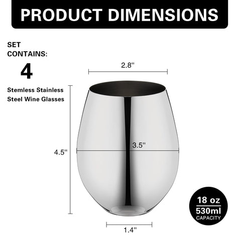 WOTOR electroplated wine glass with a reflective surface for an elegant table look.