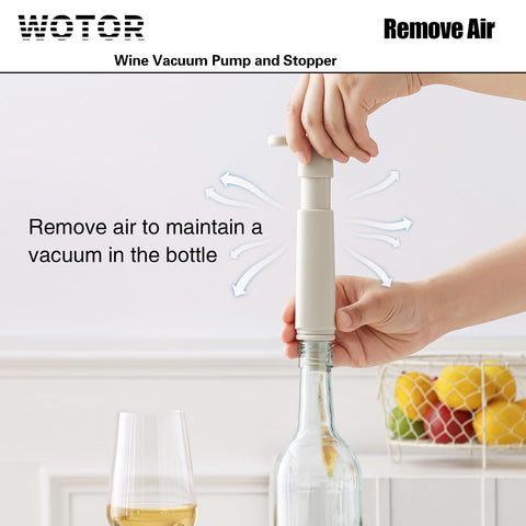 Gift-ready WOTOR wine saver package suitable as an accessory gift