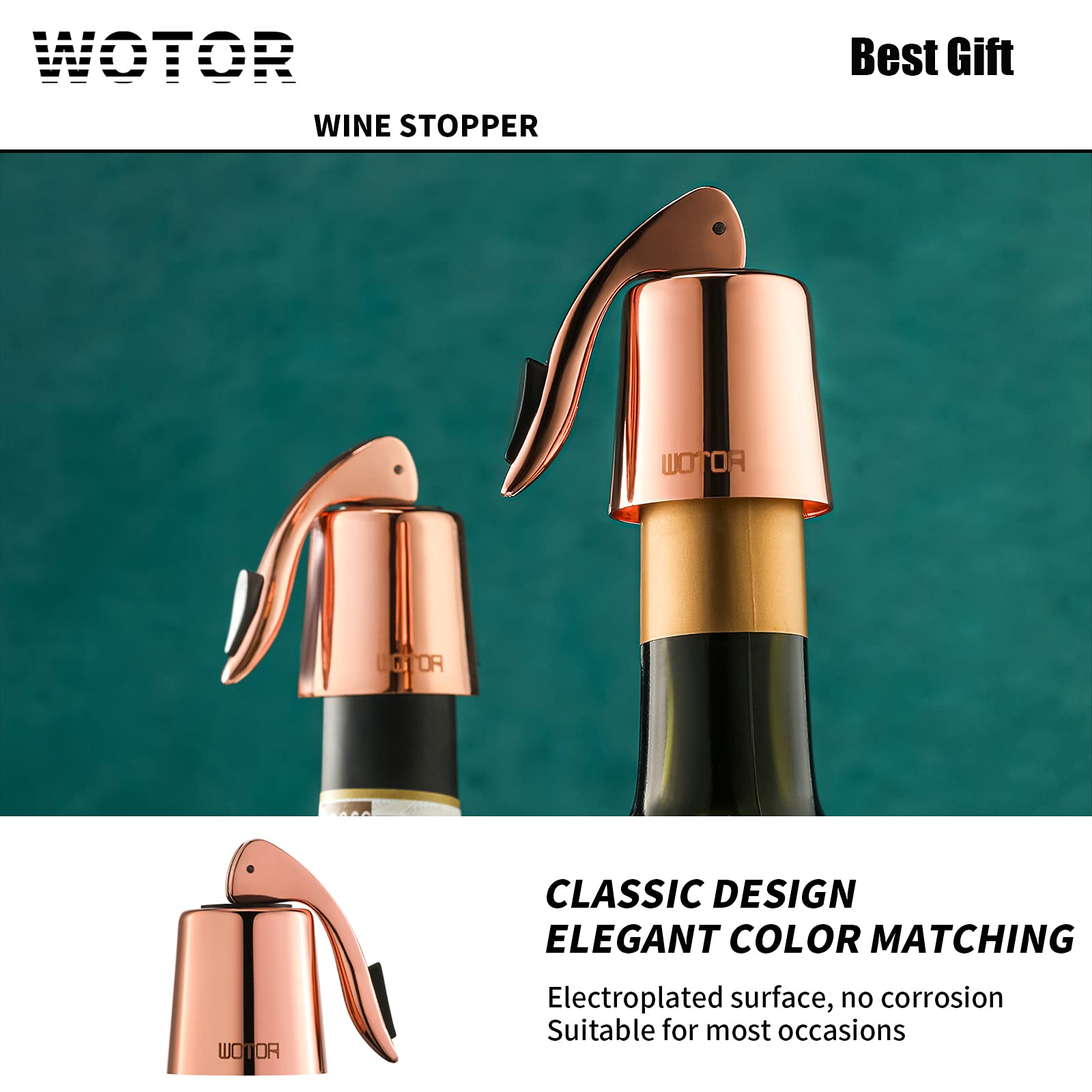 WOTOR kitchen-dining-party use shows versatile fit for standard bottles